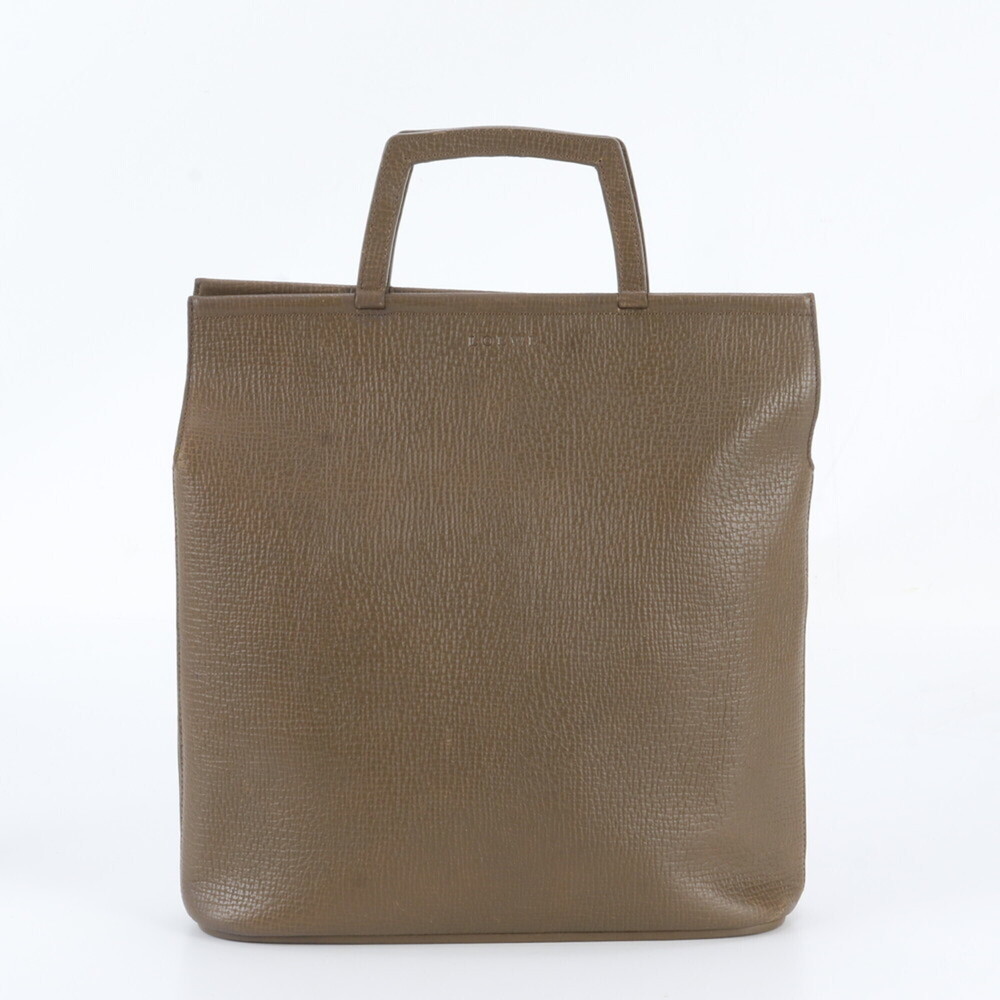 Loewe Leather Business Bag Briefcase Tote Brown Men's